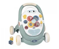Smoby 3-in-1 Lauflernwagen - Altersempfehlung ab: 12 Monaten - Detailfarbe: Mehrfarbig - Material: Kunststoff - Nachhaltigkeit: Nicht angegeben - Produkttyp Lauflerner: Schiebewagen - Höhenverstellbar: Ja