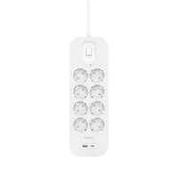 Belkin Steckdosenleiste 8-fach + USB-A+C,900J,18W,2m SRB003vf2MV2