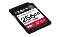 KINGSTON 256GB -  Canvas React Plus -  SDXC -  UHS-II -  280R/150W -  U3 -  V60 for Full HD/4K