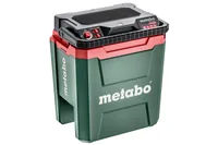 Metabo Kühlbox Akku-Kühlbox KB 18 BL Solo Karton, 24 ltr. Inhalt - Stromversorgung: Akkubetrieb - 18 V - 12 V - 230 V - Kühltechnologie: Thermoelektrisch - Eigenschaften: Keine Eigenschaft - Zertifikate: Keine Zertifizierung - Gewicht: 5.9 kg - Heiz Funkt
