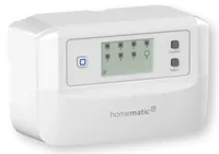 Homematic IP Fussbodenheizungscontroller 8-fach, motorisch, 230 V AC 340m - Produkttyp: Heizungssteuerung - System-Kompatibilität: Homematic IP App - Protokoll: Keine - Systemkommunikation: Wireless - Detailfarbe: Weiss