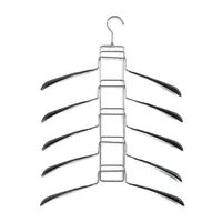 Zeller Present 17179 clothing hanger Silver, Black