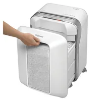 Fellowes Aktenvernichter LX201 P-5, 12 Seiten, Weiss - Vernichtbare Aktentypen: Papier - Schnittart: Microschnitt - Sicherheitsstufe: 5 - Schnittausgabe: 2 x 12 mm - Blattkapazität: 12 Seiten - Zufuhrautomatik: Nein