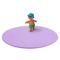 Lurch Glasabdeckung Mein Deckel – Summer Fun Finn Frisbee - Produkttyp: Glasabdeckung - Material: Silikon - Detailfarbe: Lila - Set: Nein - Verpackungseinheit: 1 Stück