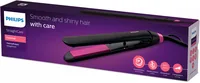Philips StraightCare Essential BHS375/00 Haarstyling-Gerät Glättbürste Warm Schwarz, Pink 1,8 m