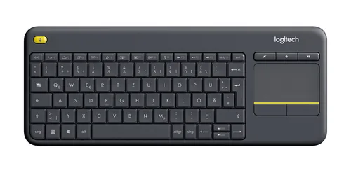 Logitech K400 Plus wireless Touch black QWERTZ DE
