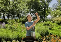 GARDENA Teleskoprohrverlängerung für alle GARDENA Regenfasspumpen - Zubehörtyp Wasserpumpen: Rohr