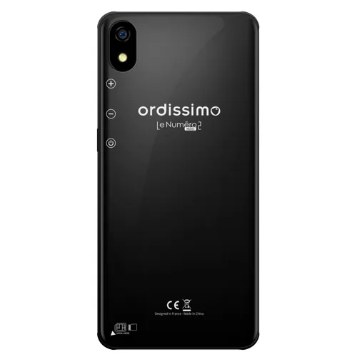 ORDISSIMO LeNumero2 Mini 13.8 cm (5.45") Single SIM Android 13 4G USB Type-C 3 GB 32 GB 2500 mAh Black
