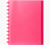 Exacompta Sichtbuch A4 Rot/Transparent - Typ: Sichtbuch - Ausstattung: Herausnehmbare Hüllen - Detailfarbe: Transparent - Rot - Material: Polypropylen (PP)