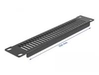 DELOCK 10"" Netzwerkschrank Panel mit Lüftungsschlitzen 1 HE