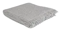 Eskimo Decke Maui Decke 130 x 200 cm, Silber - Nachhaltigkeit: Nicht angegeben - Produkttyp: Decken - Detailfarbe: Silber - Breite: 130 cm - Höhe: 200 cm - Detailmaterial: Baumwolle (CO)
