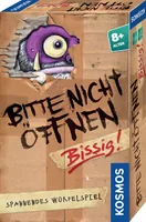 Kosmos Kinderspiel Bitte nicht öffnen – Bissig! - Sprache: Deutsch - Kategorie: Würfelspiel - Kooperationsspiel - Altersempfehlung ab: 8 Jahren - Spieldauer: 20 min - Min. Anzahl Spieler: 2 - Max. Anzahl Spieler: 4