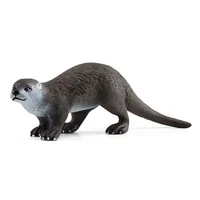 Schleich Spielzeugfigur Wild Life Otter - Themenbereich: Wild Life - Altersempfehlung ab: 3 Jahren
