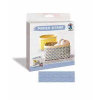 URSUS Bastelpapier Kamihimo 15 mm x 15 m, Hellblau - Papierformat: Kein - Selbstklebend: Nein - Papierfarbe: Hellblau - Papiertyp: Bastelpapier - Mediengewicht: 174 g/m² - Verpackungseinheit: 1 Stück