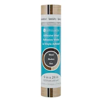 Silhouette Vinylfolie Samplerpack - Geeignet für Drucker: Nein - Detailfarbe: Beige - Braun - Walnuss - Aussenanwendung: Ja - Selbstklebend: Ja - Aufbügelbar: Nein - Folientyp: Vinylfolie - Vinylfolie Starterset