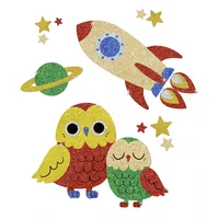 URSUS Moosgummi-Set Glitter Klassik selbstklebend, 10 Stück - Selbstklebend: Ja - Verpackungseinheit: 10 Stück - Detailfarbe: Mehrfarbig - Grösse: 20 x 30 cm