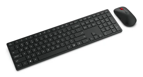 Lenovo 4X31S04814 keyboard Mouse included Office RF Wireless + Bluetooth German Black