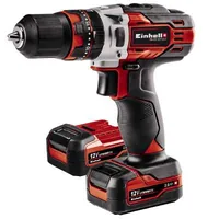 Akku-Schlagbohrschrauber TE-CD 12/1 Li-i, 12Volt (rot/schwarz, 2x Li-Ionen Akku 2,0Ah)