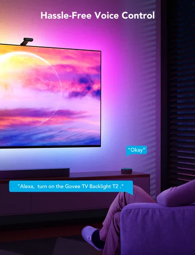 Govee H605C Envisual TV Backlight T2 | LED Strip | for TV 75-85 inch, RGBIC, Wi-Fi+Bluetooth