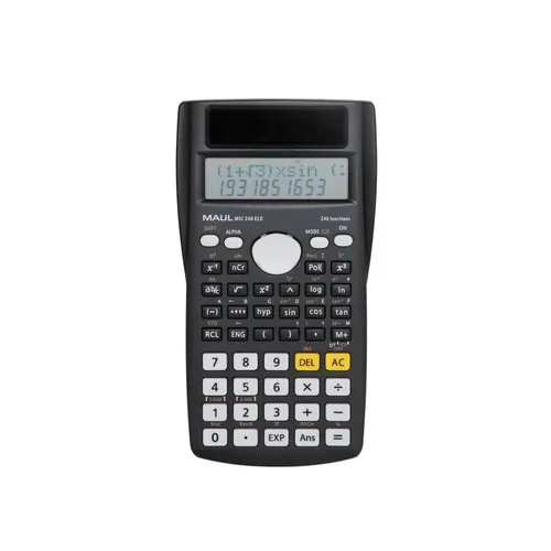 MAUL MSC 240 ECO calculator Desktop Display Black