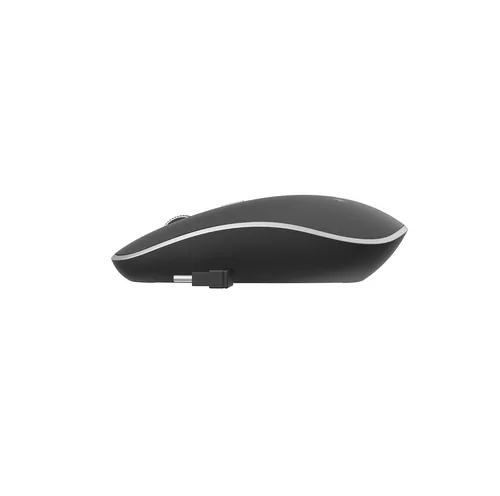 Gembird MUSW-4BSC-01 mouse Ambidextrous RF Wireless + USB Type-C Optical 1600 DPI