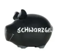 G. Wurm Spardose Schwarzgeld 12.5 x 9 x 9 cm - Breite: 12.5 cm - Höhe: 9 cm - Länge: 9 cm - Produkttyp Geschenke: Spardosen - Motiv: Schwein