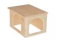 Resch Meerschweinchenhaus, 31 x 19 x 21 cm - Nagetierart: Zwergkaninchen - Meerschweinchen - Chinchilla - Ratte - Material: Holz - Tierart: Nager