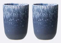 Chic Mic Tassen Set Leonid 2 Stück. 300 ml, Blau - Material: Keramik - Tassen Typ: Universaltasse - Ausstattung: Tasse - Detailfarbe: Blau - Verpackungseinheit: 2 Stück - Volumen: 300 ml