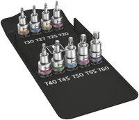 Wera Stecknuss-Set 8767 C TORX HF 1 Zyklop - Grösse: 20 - 60 mm - Set: Ja - Werkzeugtyp: Torx