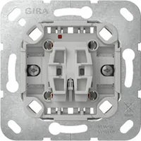 GIRA 315600 electrical switch Rocker switch 1P Chrome, Grey