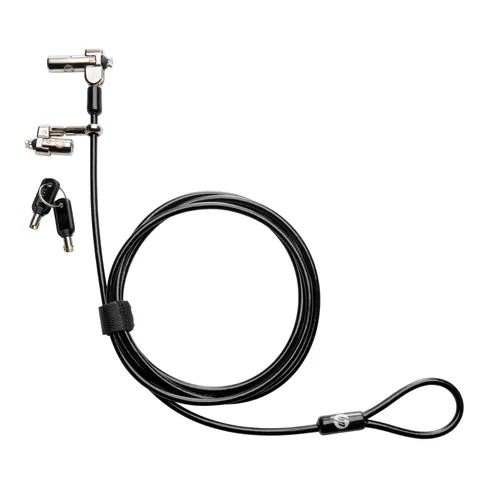 HP Nano Keyed cable lock Black, Metallic 1.83 m