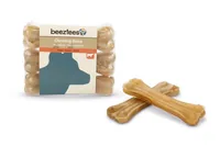Beeztees Kauknochen Rinderhaut, 11 cm, 3 Stk. - Tierbedürfnis: Zahnpflege & Atem - Geschmacksrichtung: Rind - Fleischsorte: Rind - Packungsgrösse: 3 Stück - Produkttyp: Ergänzungsfutter - Tierart: Hund