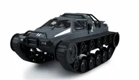 Amewi Kettenfahrzeug Military Police Grau, RTR, 1:12 - Altersempfehlung ab: 8 Jahren - Detailfarbe: Grau - Benötigt zur Fertigstellung: Batterien für Sender - USB Netzteil - Kapazität Wattstunden: 8.88 Wh - Modelltyp: Militärfahrzeug