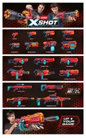 XSHOT Excel Kickback Blaster (8 Darts) ZURU