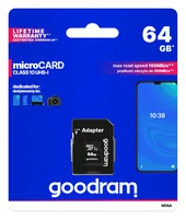 Goodram M1AA-0640R12 memory card 64 GB MicroSDXC Class 10 UHS-I