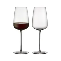 Lyngby Rotweinglas Veneto 2 Stück, 54 cl - Material: Glas - Höhe: 26 cm - Volumen: 540 ml - Glas Typ: Rotweinglas - Verpackungseinheit: 2 Stück - Detailfarbe: Transparent