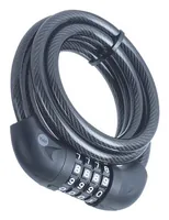 Yale YCC0/10/180/2 bike lock Black 1800 mm Cable lock