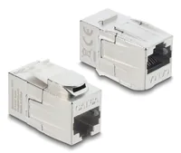 DELOCK Keystone Modul Kupplung RJ45 Buchse zu RJ45 Buchse