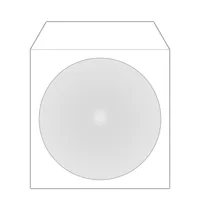 MediaRange CD-Tasche Papier - Produkttyp: CD-Tasche - Medientyp: DVD - CD - Nutzinhalt Gesamt: 1 Stück - Ausstattung: Sichtfenster - Verpackungseinheit: 50 Stück