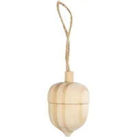 Creativ Company Deko Anhänger aus Holz 4 x 3 cm - Detailfarbe: Ahorn - Produkttyp: Holzartikel - Aufhänger