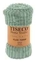 Tiseco 3465GREENSAGE throw blanket 130 x 160 cm Polyester Green