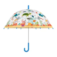 Esschert Design Schirm Meerestiere Mehrfarbig - Schirmtyp: Langschirm - Eigenschaften: Keine Eigenschaft - Zertifikate: Keine Zertifizierung - Länge: 69.2 cm - Schirm-Eigenschaften: Keine - Farbe: Mehrfarbig