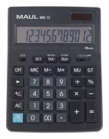 MAUL MXL 12 calculatrice Bureau Calculatrice à écran Noir