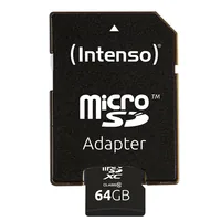 INTENSO Micro SD class 10 64GB 3413490
