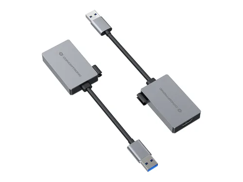 CONCEPTRONIC Adapter USB-A3.0->HDMI1.4 1080P60Hz grau