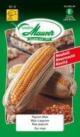 Samen Mauser Samen Popcorn-Mais - Aussaatzeit: April - Mai - Sonneneinstrahlung: Sonnig - Saattyp: Saatgut - Gemüsegruppen: Fruchtgemüse - Erntezeit: Oktober - September - Bio Zertifizierung: Ohne Bio-Zertifizierung