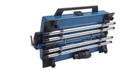 Koffergasgrill 400 SGR (blau/silber)
