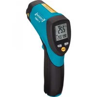Infrarot-Thermometer 1991-1 (schwarz/blau, mit integriertem Laserpointer)