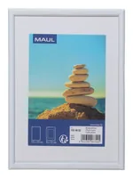 Maul Bilderrahmen MAULart Weiss, 13 x 18 cm - Bildformat: 13 x 18 cm - Rahmenformat: 13 x 18 cm - Detailfarbe: Weiss - Detailmaterial: Kunststoff - Grundmaterial: Kunststoff