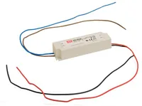 MeanWell LED-Treibernetzgerät  36 W, 12 V - Eingangsspannung: 100 - 240 V - Netzteil Nennleistung: 36 W - Ausgangsspannung: 12 V - Netzteil Art: LED-Treibernetzgerät - Anschluss PRI: Pigtail - Nennausgangsstrom: 3 A